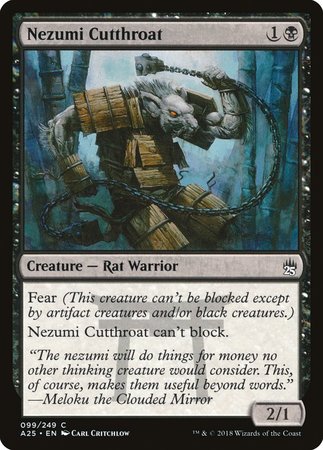 Nezumi Cutthroat [Masters 25] | Gate City Games LLC