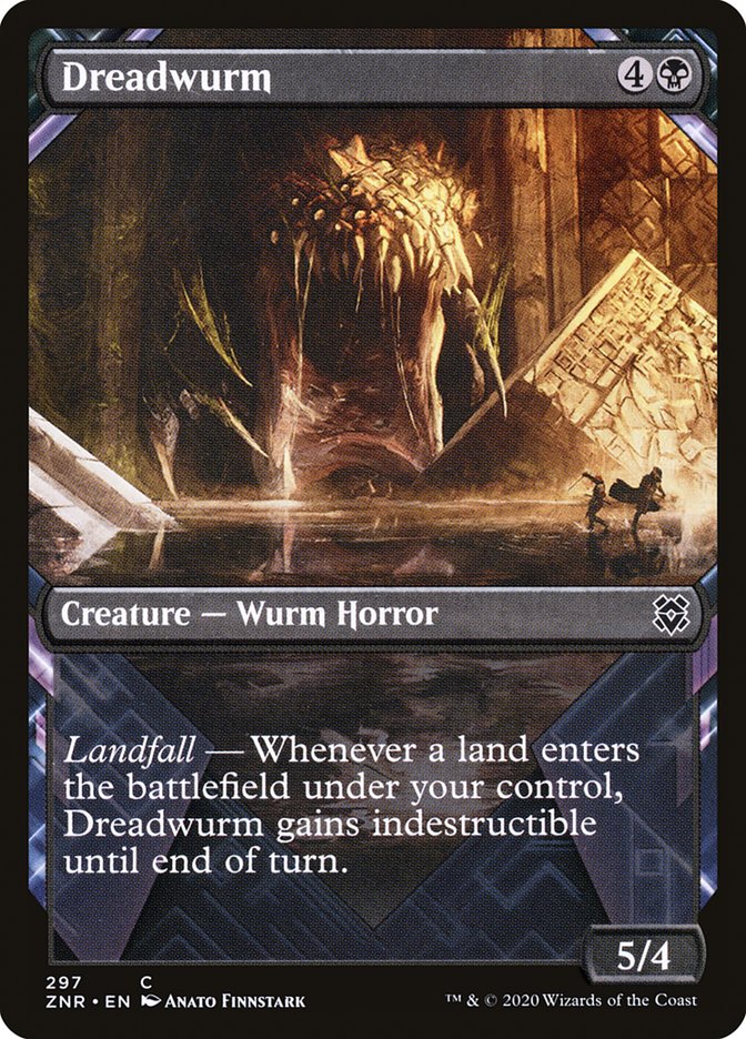 Dreadwurm (Showcase) [Zendikar Rising] | Gate City Games LLC