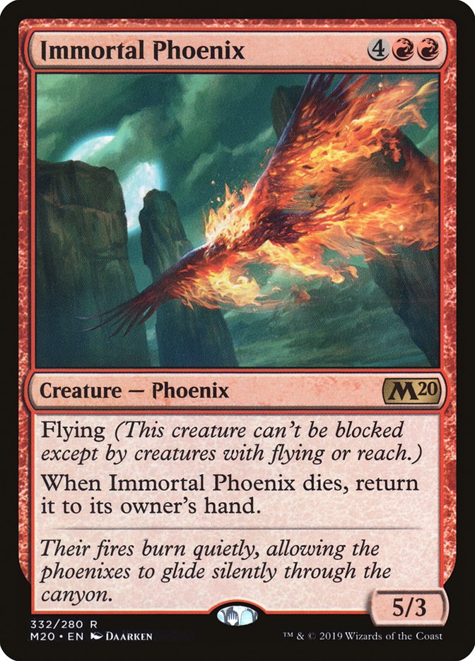 Immortal Phoenix [Core Set 2020] | Gate City Games LLC