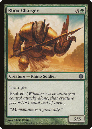Rhox Charger [Shards of Alara] | Gate City Games LLC