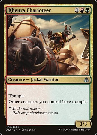 Khenra Charioteer [Amonkhet] | Gate City Games LLC