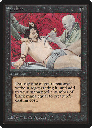 Sacrifice [Limited Edition Beta] | Gate City Games LLC