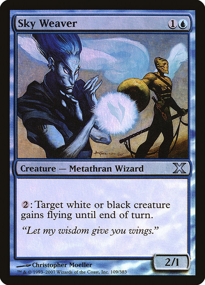 Sky Weaver (Premium Foil) [Tenth Edition] | Gate City Games LLC