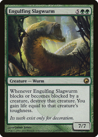 Engulfing Slagwurm [Scars of Mirrodin] | Gate City Games LLC