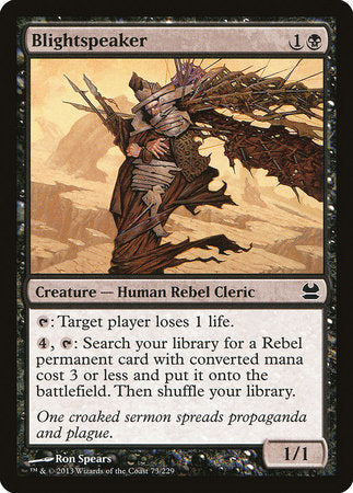 Blightspeaker [Modern Masters] | Gate City Games LLC