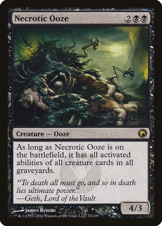 Necrotic Ooze [Scars of Mirrodin] | Gate City Games LLC