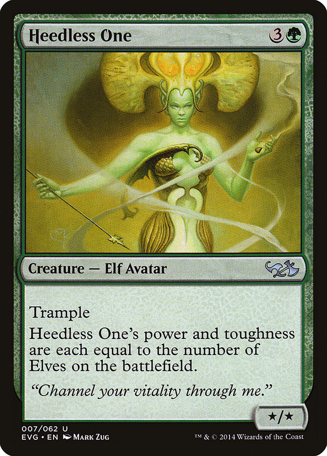 Heedless One (Elves vs. Goblins) [Duel Decks Anthology] | Gate City Games LLC