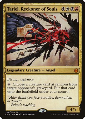 Tariel, Reckoner of Souls [Commander Anthology] | Gate City Games LLC