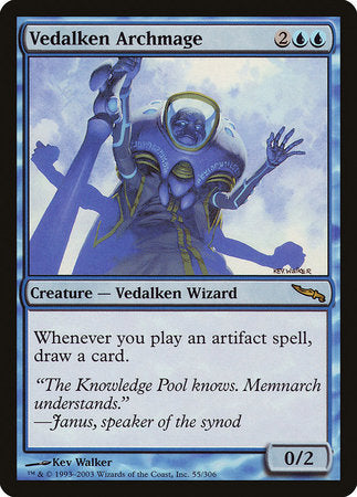 Vedalken Archmage [Mirrodin] | Gate City Games LLC