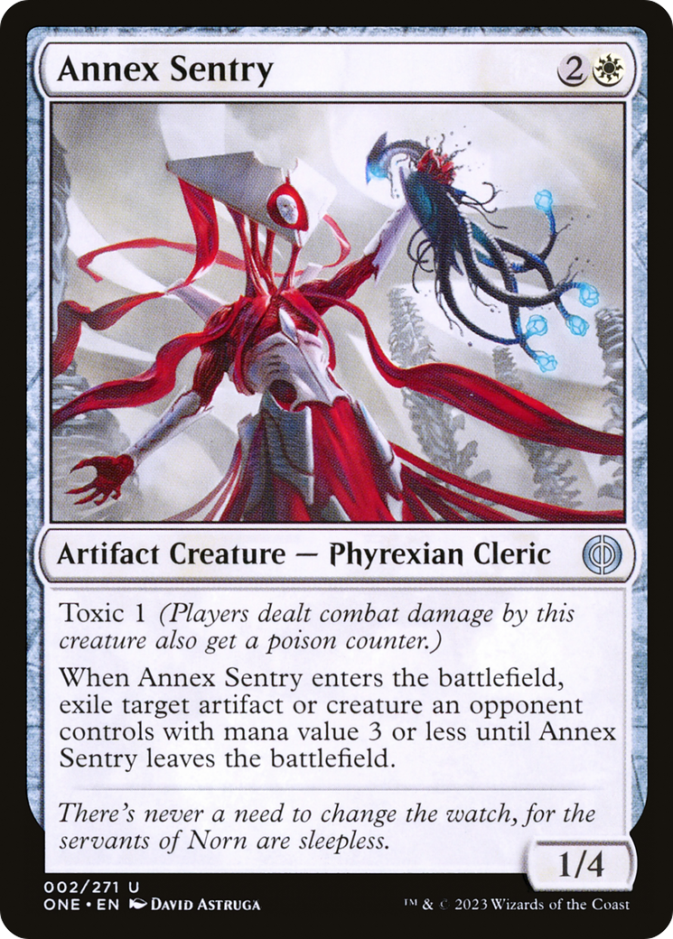 Annex Sentry [Phyrexia: All Will Be One] | Gate City Games LLC