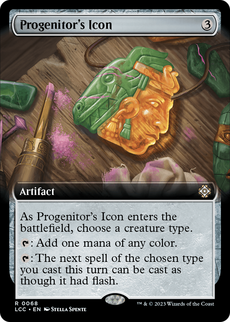 Progenitor's Icon (Extended Art) [The Lost Caverns of Ixalan Commander] | Gate City Games LLC