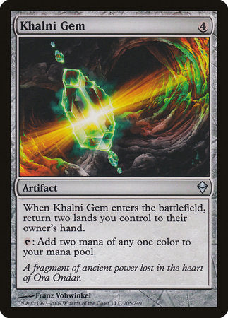 Khalni Gem [Zendikar] | Gate City Games LLC