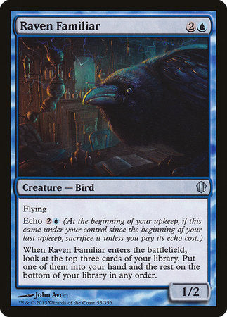Raven Familiar [Commander 2013] | Gate City Games LLC