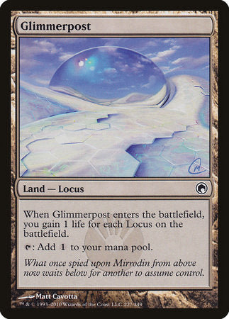 Glimmerpost [Scars of Mirrodin] | Gate City Games LLC