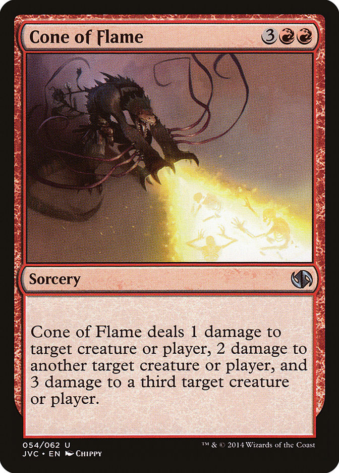Cone of Flame [Duel Decks Anthology] | Gate City Games LLC