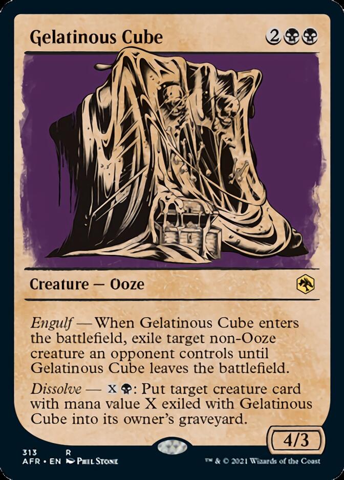 Gelatinous Cube (Showcase) [Dungeons & Dragons: Adventures in the Forgotten Realms] | Gate City Games LLC