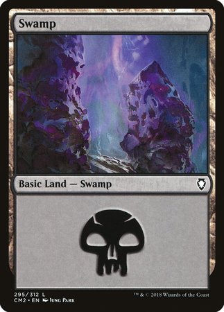 Swamp (295) [Commander Anthology Volume II] | Gate City Games LLC