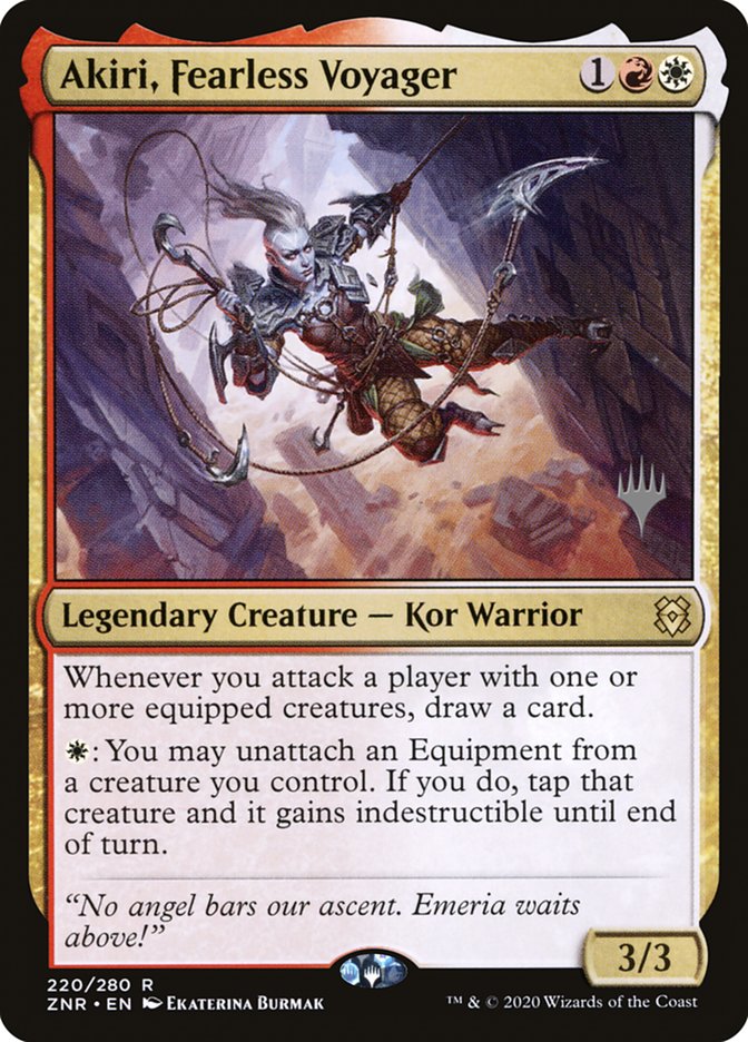 Akiri, Fearless Voyager (Promo Pack) [Zendikar Rising Promos] | Gate City Games LLC