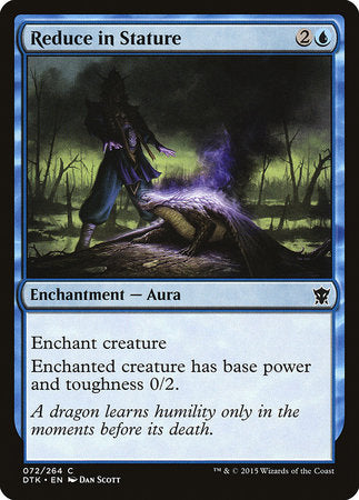 Reduce in Stature [Dragons of Tarkir] | Gate City Games LLC