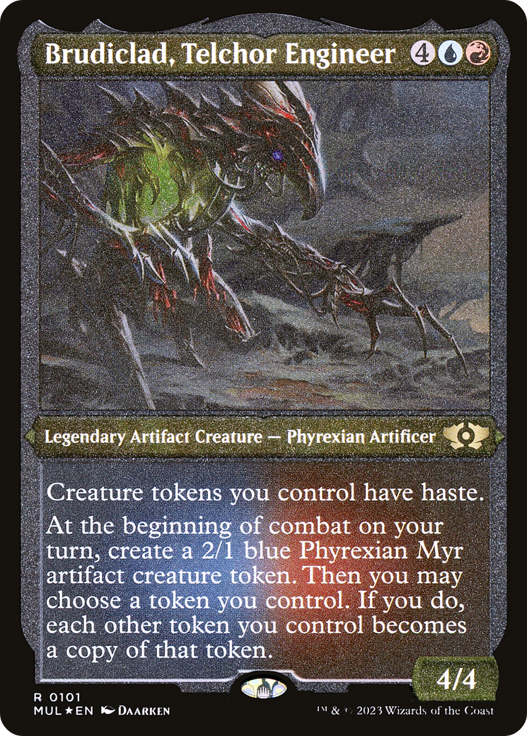 Brudiclad, Telchor Engineer (Foil Etched) [Multiverse Legends] | Gate City Games LLC