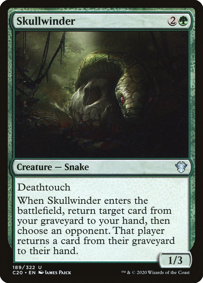 Skullwinder [Commander 2020] | Gate City Games LLC