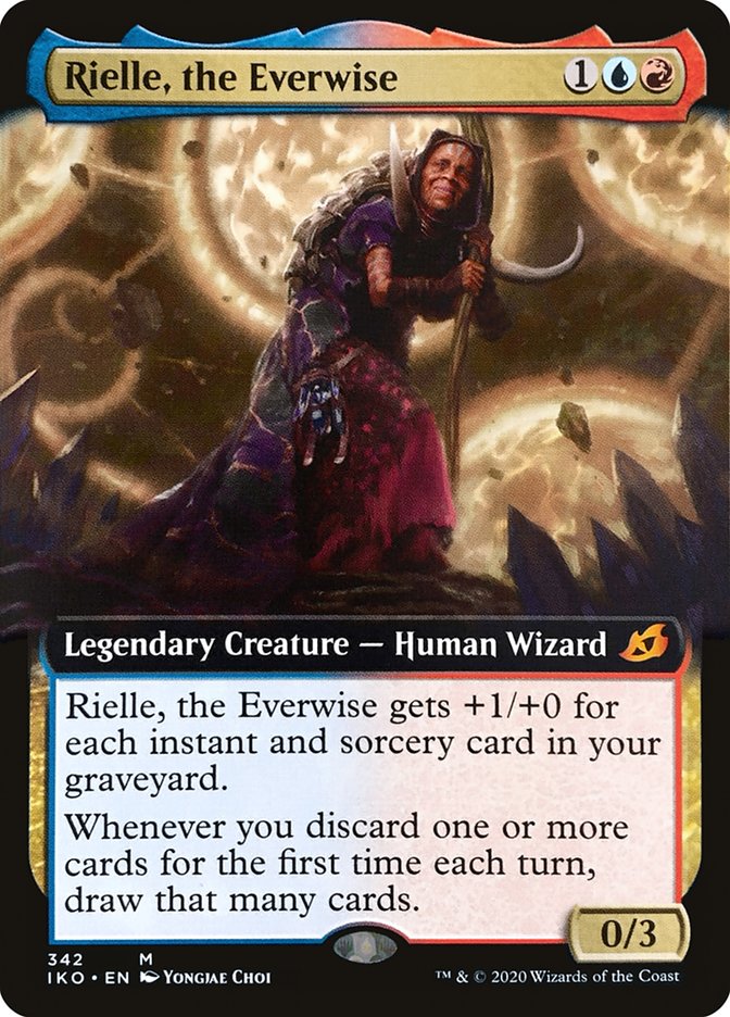 Rielle, the Everwise (Extended Art) [Ikoria: Lair of Behemoths] | Gate City Games LLC
