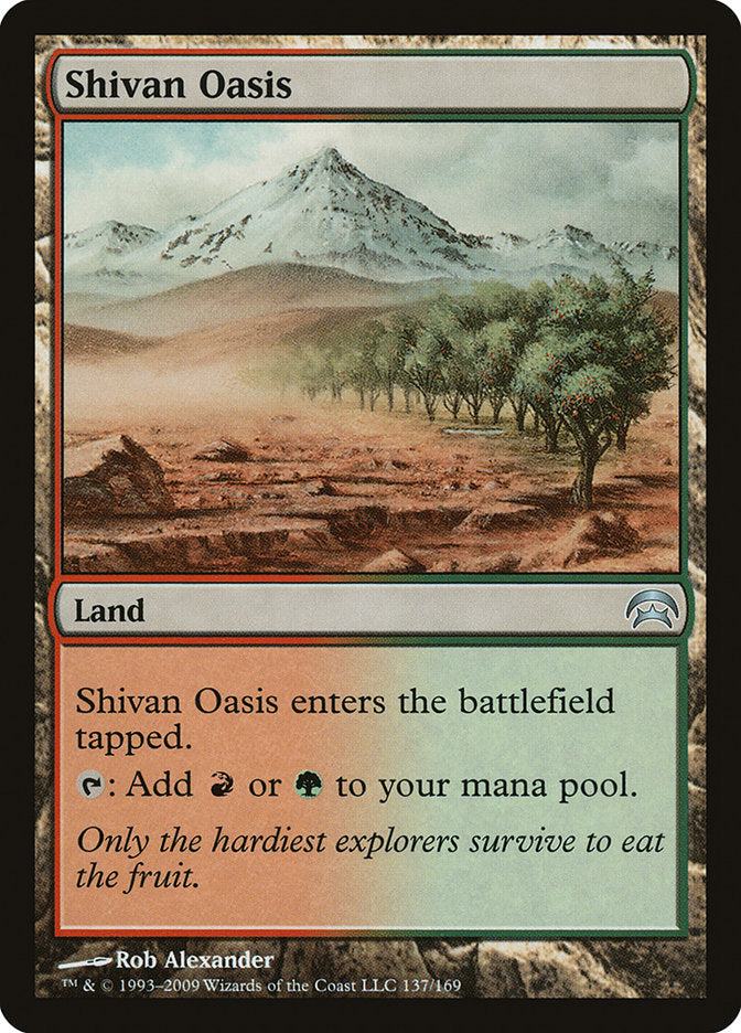 Shivan Oasis [Planechase] | Gate City Games LLC