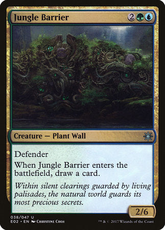 Jungle Barrier [Explorers of Ixalan] | Gate City Games LLC