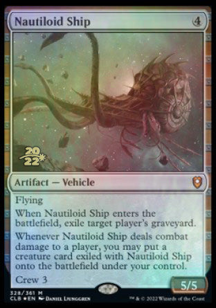 Nautiloid Ship [Commander Legends: Battle for Baldur's Gate Prerelease Promos] | Gate City Games LLC