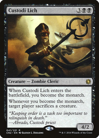 Custodi Lich [Conspiracy: Take the Crown] | Gate City Games LLC