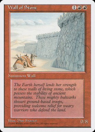 Wall of Stone [Fourth Edition] | Gate City Games LLC