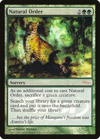 Natural Order [Judge Gift Cards 2010] | Gate City Games LLC
