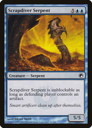 Scrapdiver Serpent [Scars of Mirrodin] | Gate City Games LLC