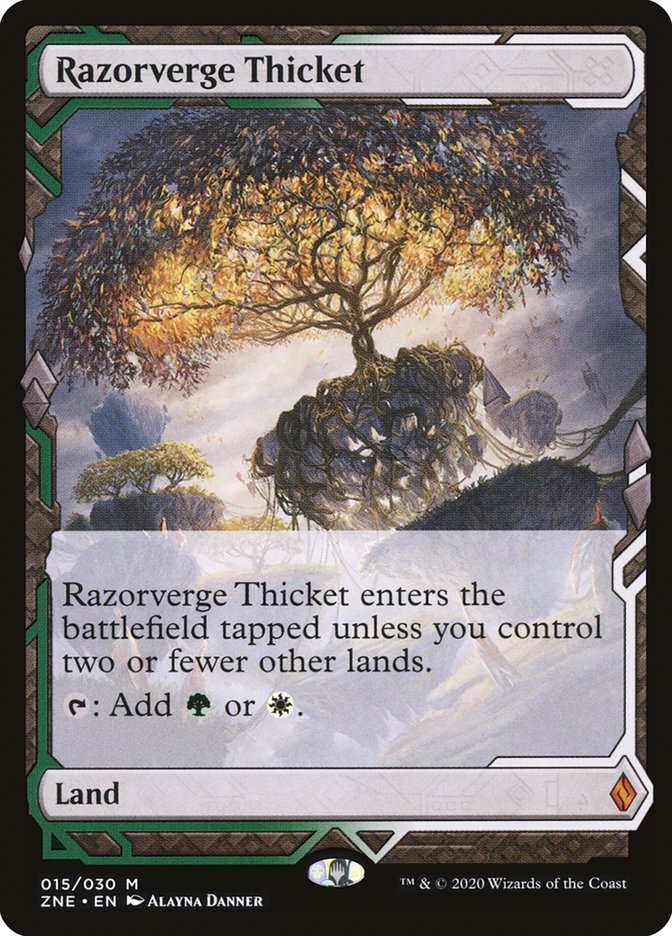 Razorverge Thicket [Zendikar Rising Expeditions] | Gate City Games LLC