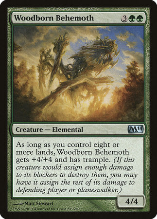 Woodborn Behemoth [Magic 2014] | Gate City Games LLC