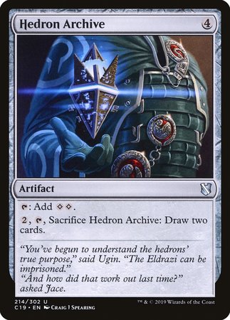 Hedron Archive [Commander 2019] | Gate City Games LLC