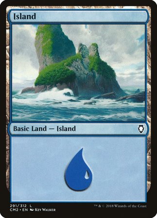 Island (291) [Commander Anthology Volume II] | Gate City Games LLC