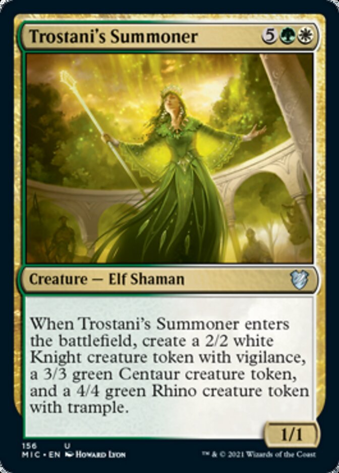 Trostani's Summoner [Innistrad: Midnight Hunt Commander] | Gate City Games LLC