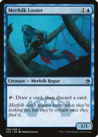 Merfolk Looter [Masters 25] | Gate City Games LLC