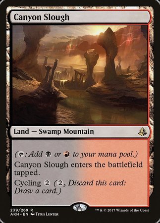 Canyon Slough [Amonkhet] | Gate City Games LLC