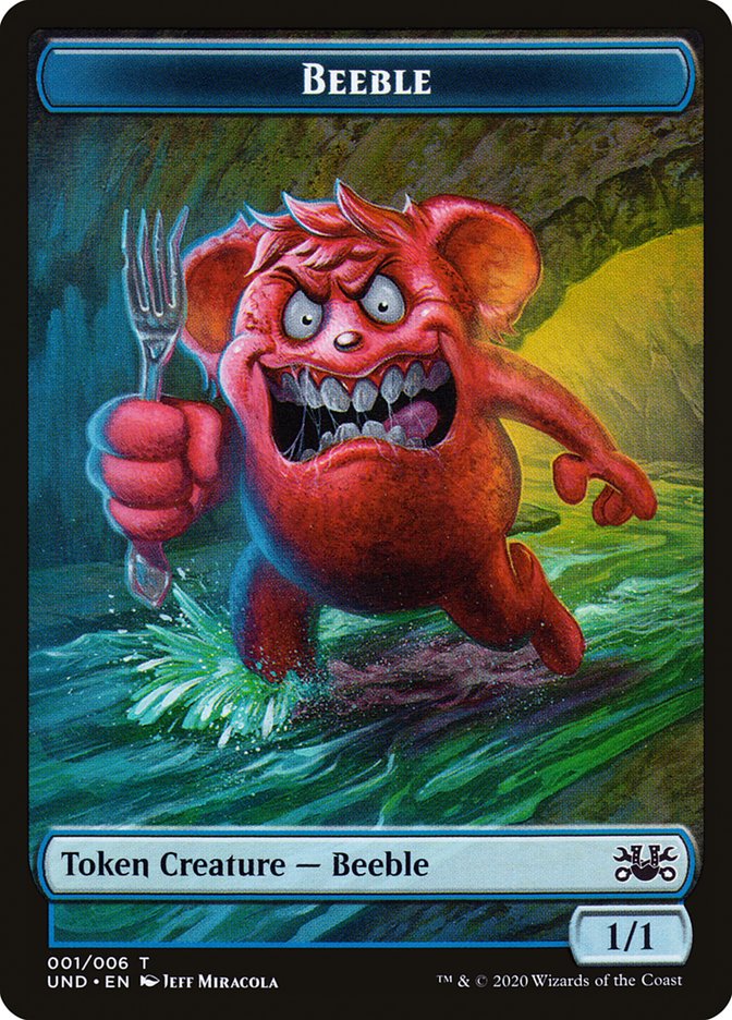 Beeble // Squirrel Double-sided Token [Unsanctioned Tokens] | Gate City Games LLC