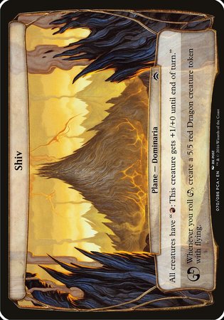 Shiv (Planechase Anthology) [Planechase Anthology Planes] | Gate City Games LLC