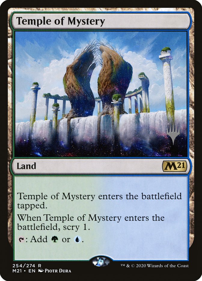 Temple of Mystery (Promo Pack) [Core Set 2021 Promos] | Gate City Games LLC