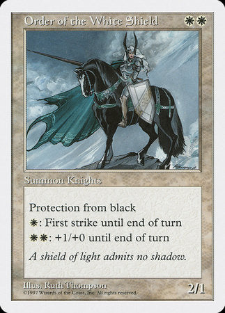 Order of the White Shield [Fifth Edition] | Gate City Games LLC