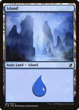 Island (292) [Commander 2019] | Gate City Games LLC