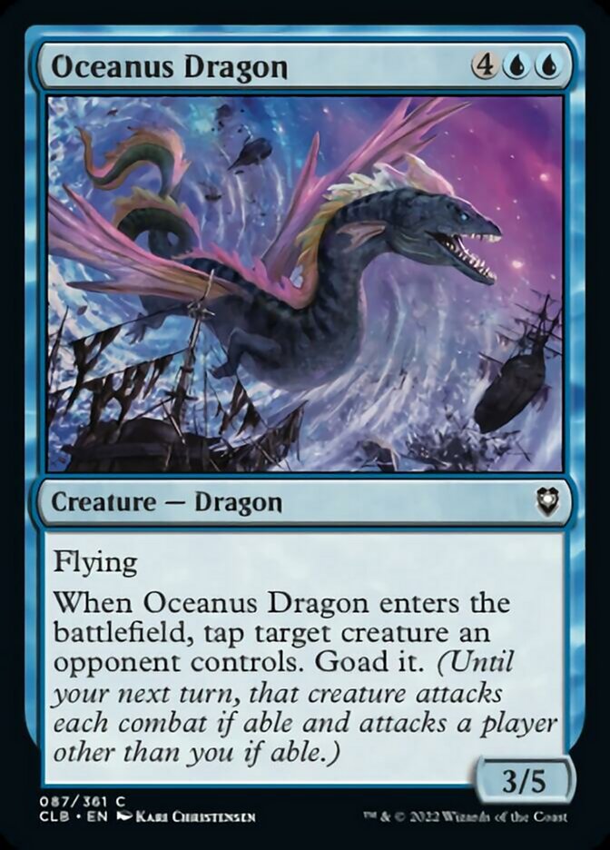 Oceanus Dragon [Commander Legends: Battle for Baldur's Gate] | Gate City Games LLC