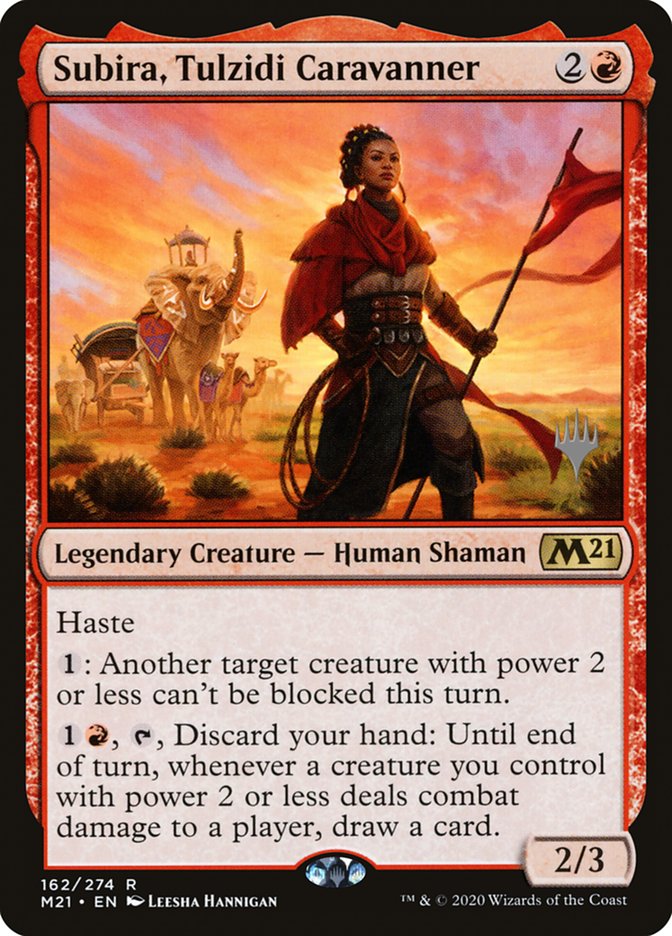 Subira, Tulzidi Caravanner (Promo Pack) [Core Set 2021 Promos] | Gate City Games LLC