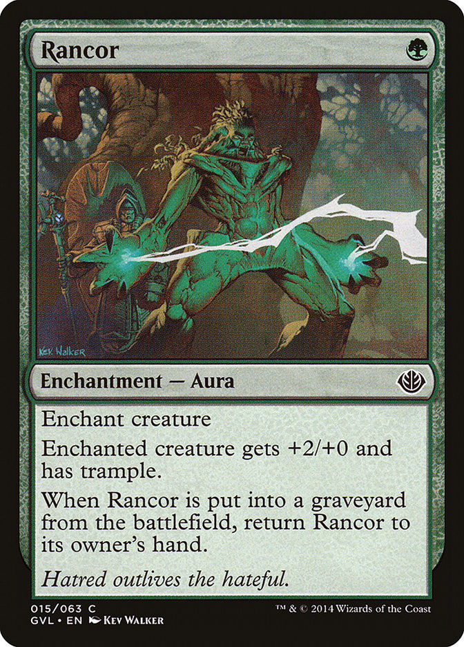Rancor (Garruk vs. Liliana) [Duel Decks Anthology] | Gate City Games LLC