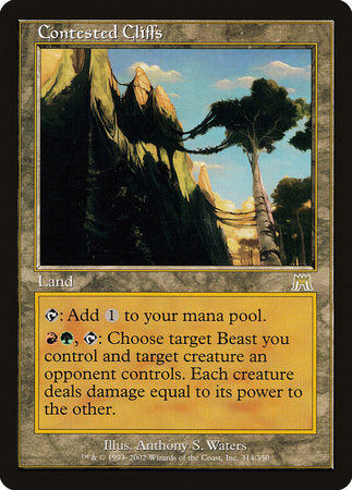 Contested Cliffs [Onslaught] | Gate City Games LLC