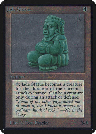 Jade Statue [Limited Edition Alpha] | Gate City Games LLC